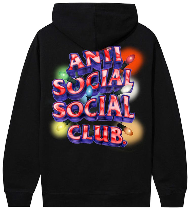 Anti Social Social Club x Polo Cutty All Of The Lights Hoodie Black