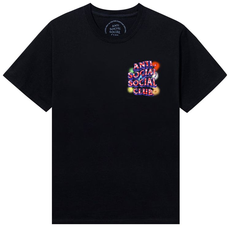 Anti Social Social Club x Polo Cutty All Of The Lights Tee Black