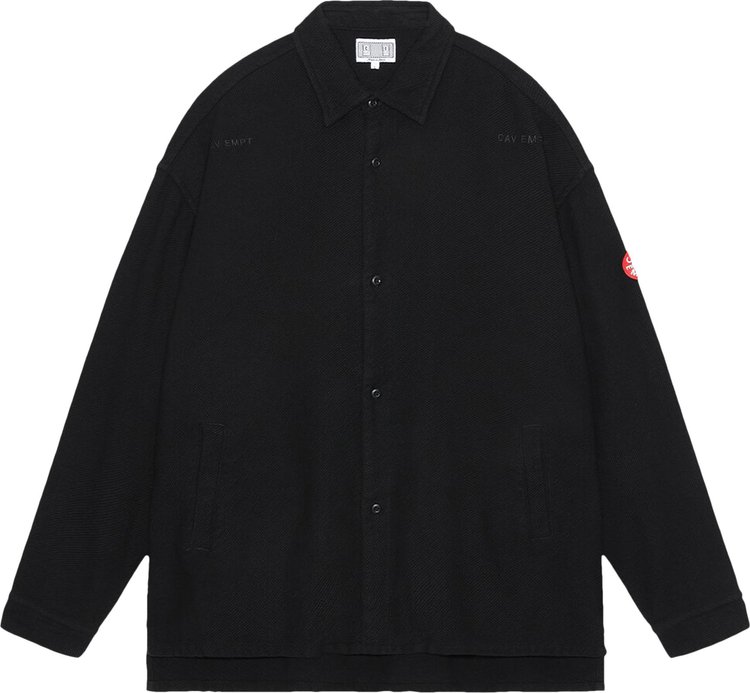 Cav Empt Welt Pockets Big Shirt Black