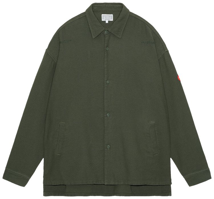 Cav Empt Welt Pockets Big Shirt Green