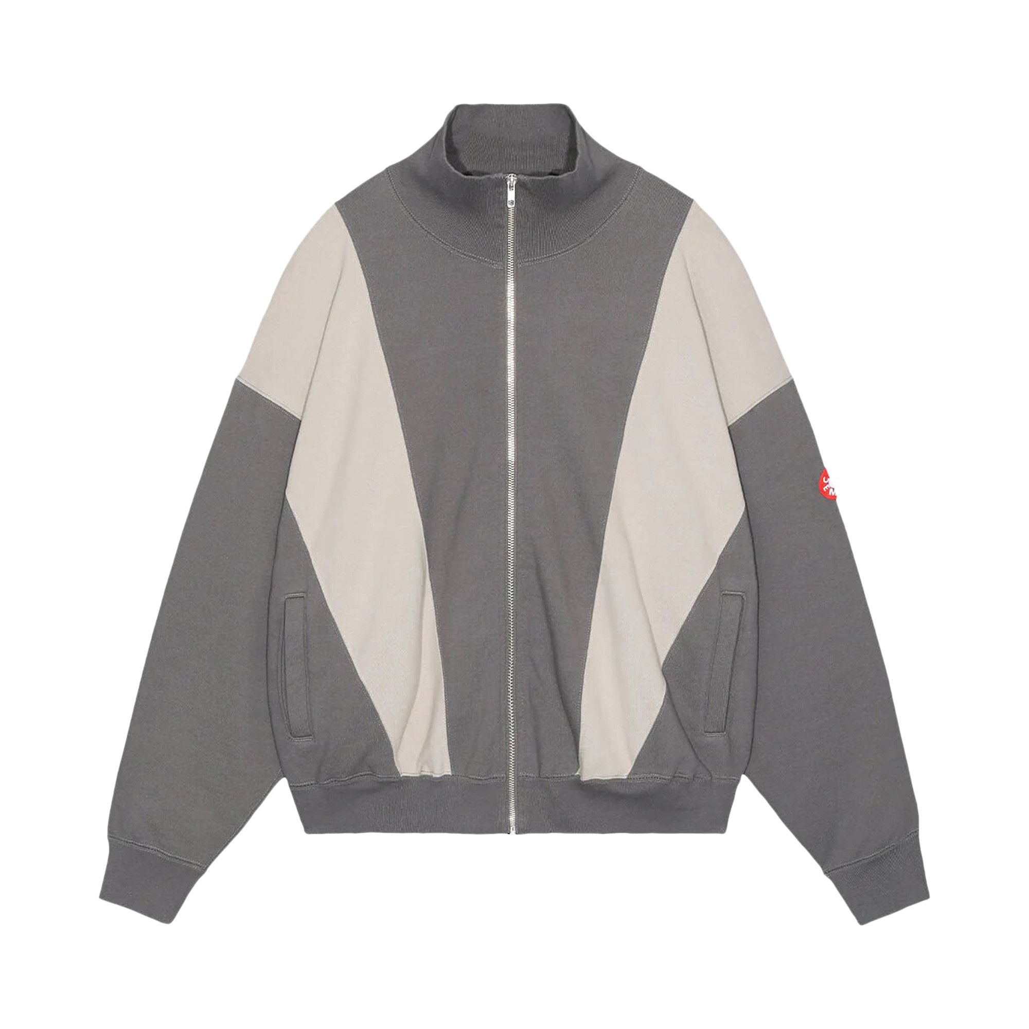 Buy Cav Empt Slash Cut Zip Sweatshirt 'Charcoal' - CES24CS18 CHAR | GOAT