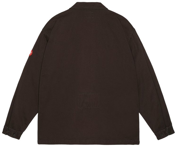 Cav Empt Slotted Button BDU Shirt Brown
