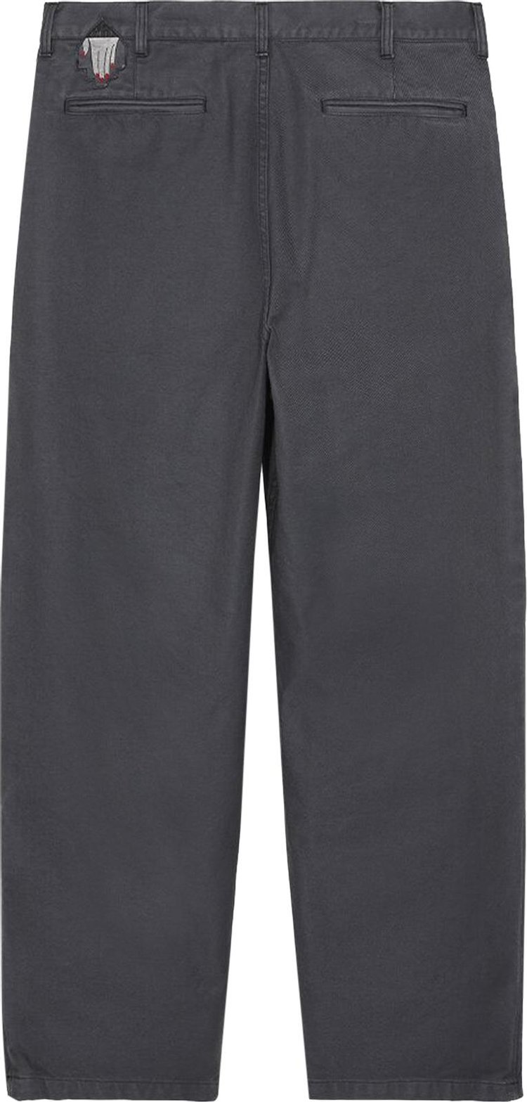 Cav Empt Overdye Zip Cargo Pants Charcoal