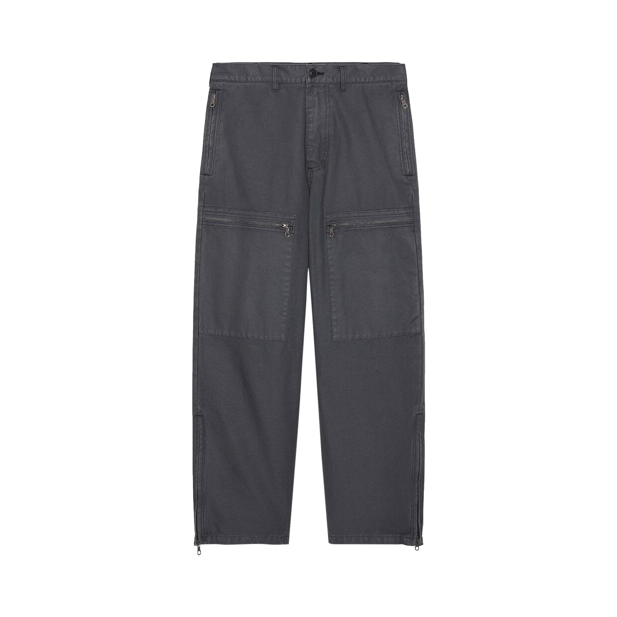 Buy Cav Empt Overdye Zip Cargo Pants 'Charcoal' - CES24PT13 CHAR