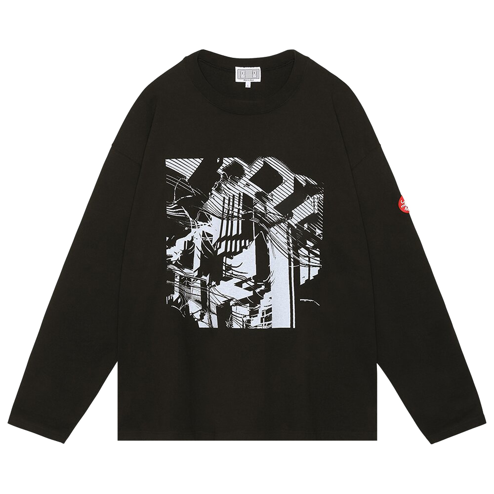 Cav Empt MD Jaunte Heavy Long-Sleeve Tee 'Black'