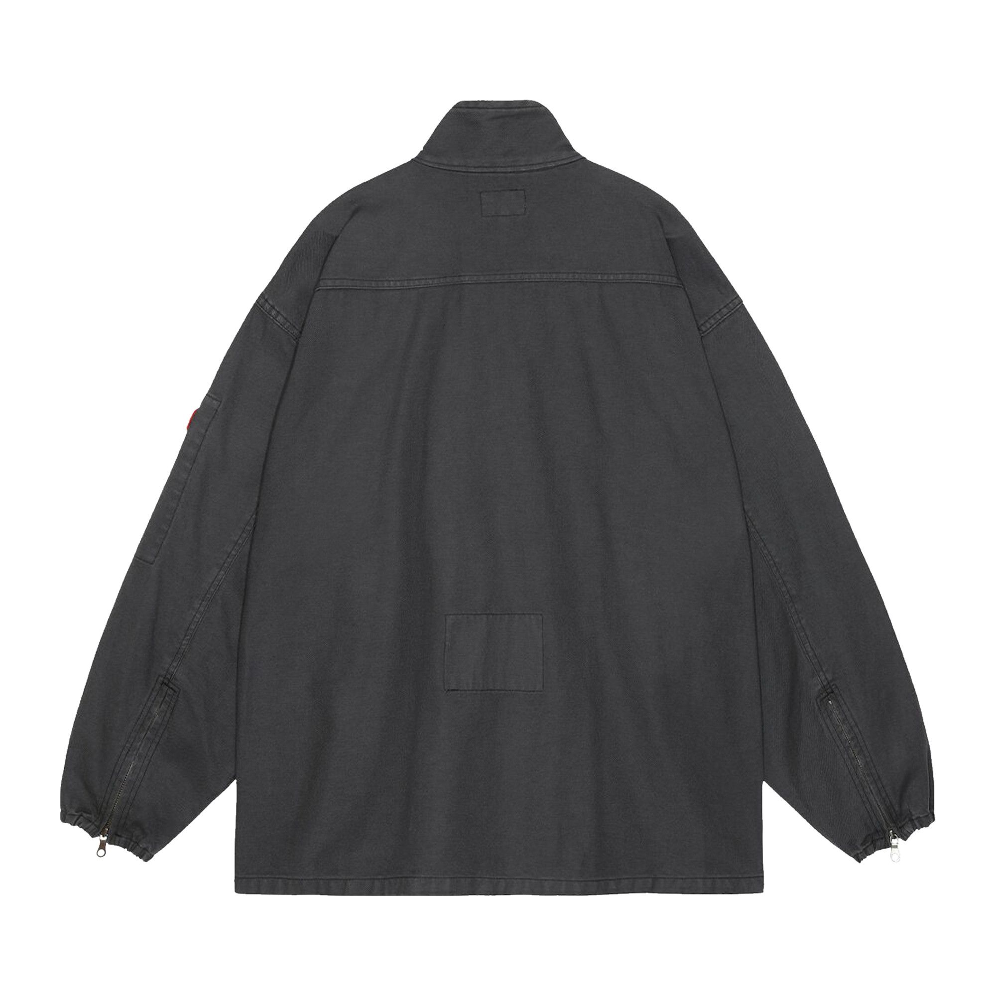 Buy Cav Empt Overdye Zip BDU Jacket 'Charcoal' - CES24JK18