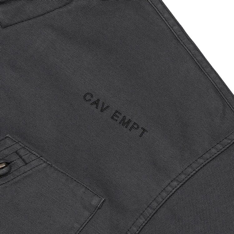 Cav Empt Overdye Zip BDU Jacket Charcoal