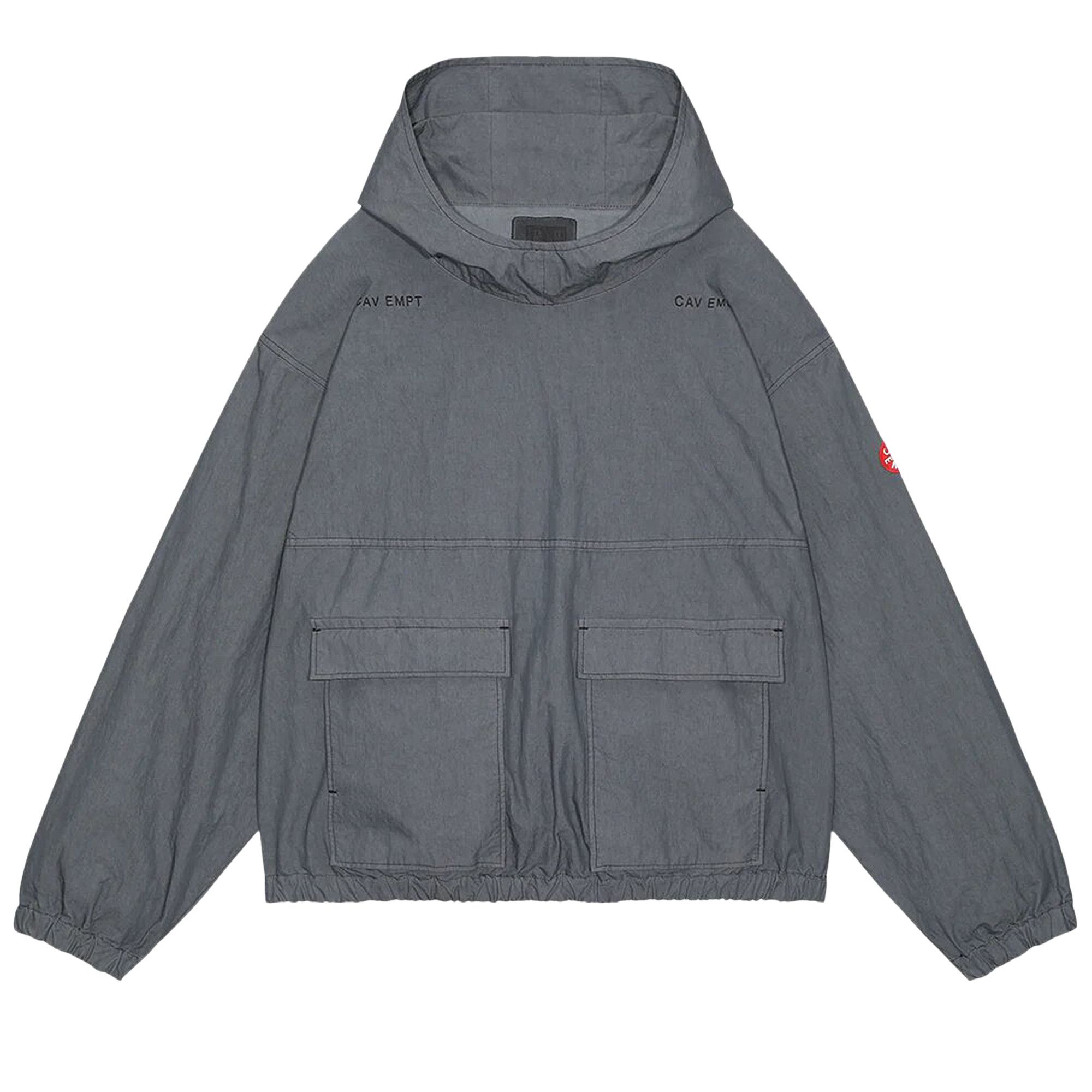 Buy Cav Empt Overdye CN Pullover Hoodie Grey CES24JK23 GREY GOAT UK