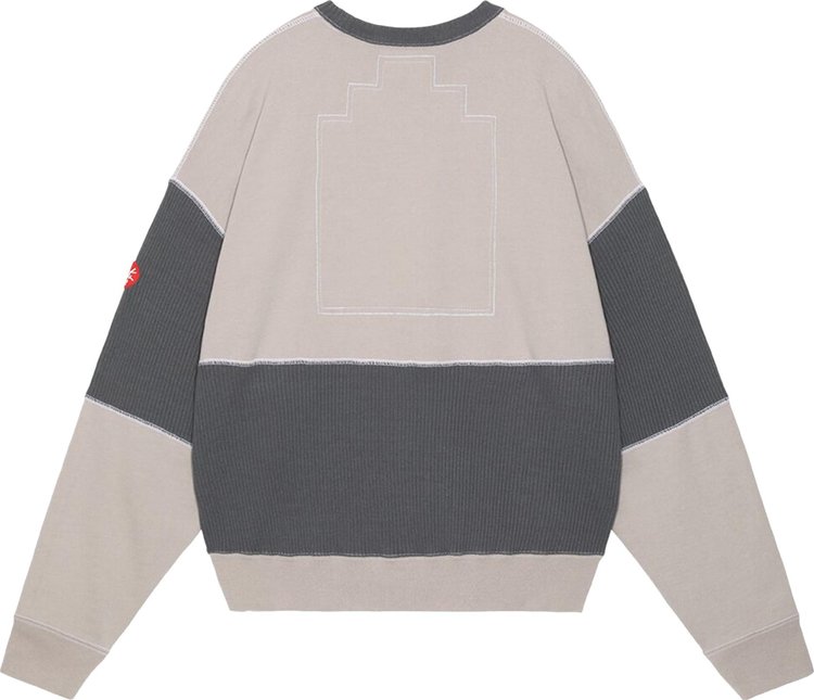 Cav Empt Wide Rib Crewneck 2 Grey