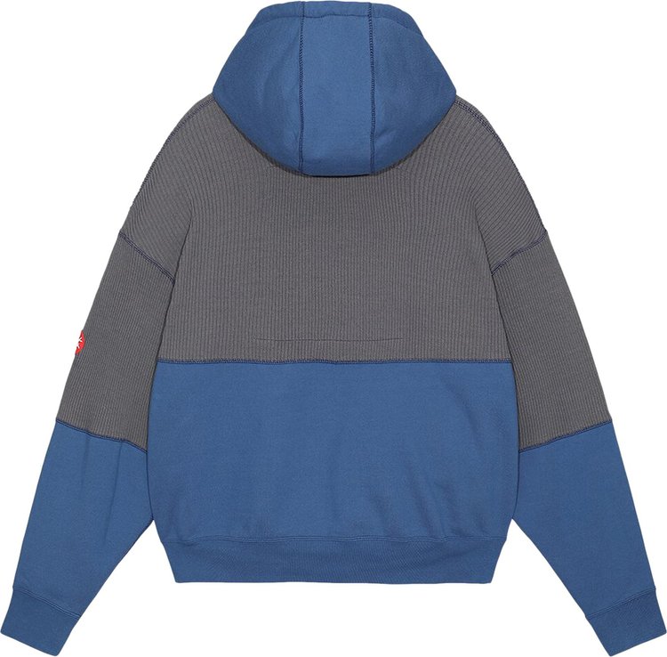 Cav Empt Wide Rib Cut Heavy Hoodie 2 Navy