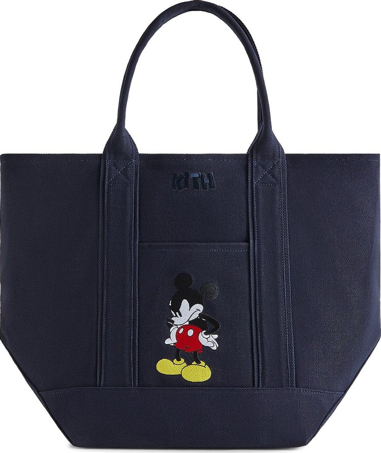 Kith For Mickey & Friends Canvas Tote 'Nocturnal'