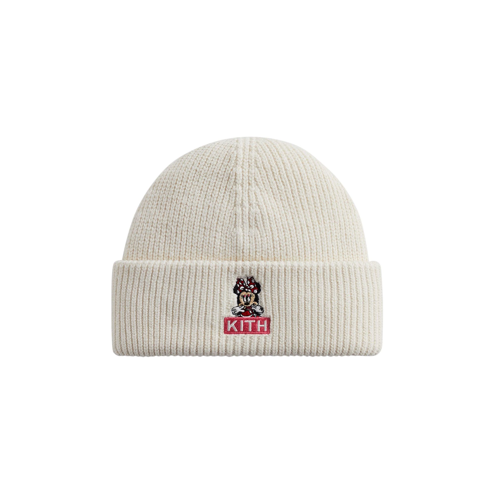 Kith For Mickey & Friends Minnie Mia Beanie 'Sandrift'