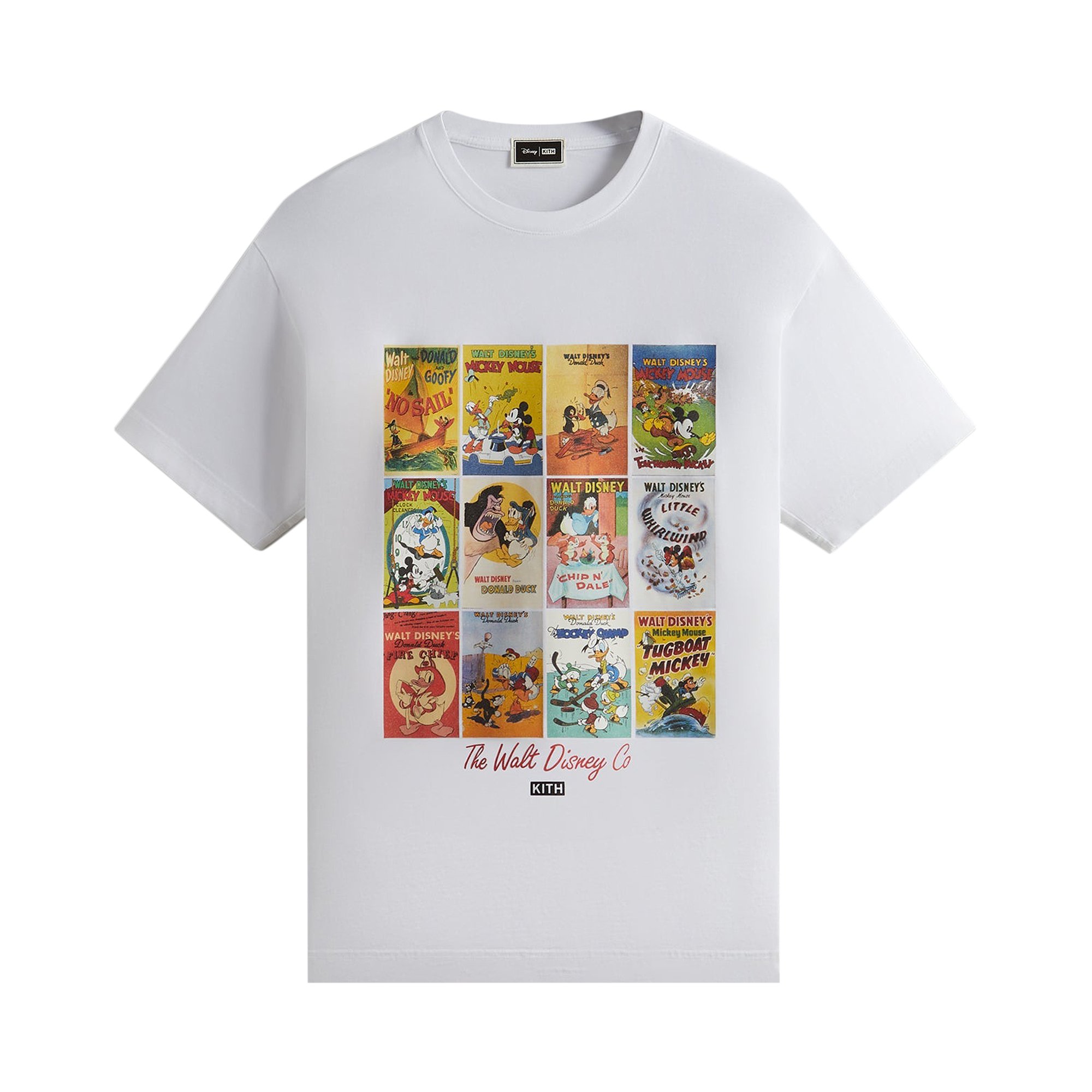 Buy Kith For Mickey & Friends Poster Vintage Tee 'White