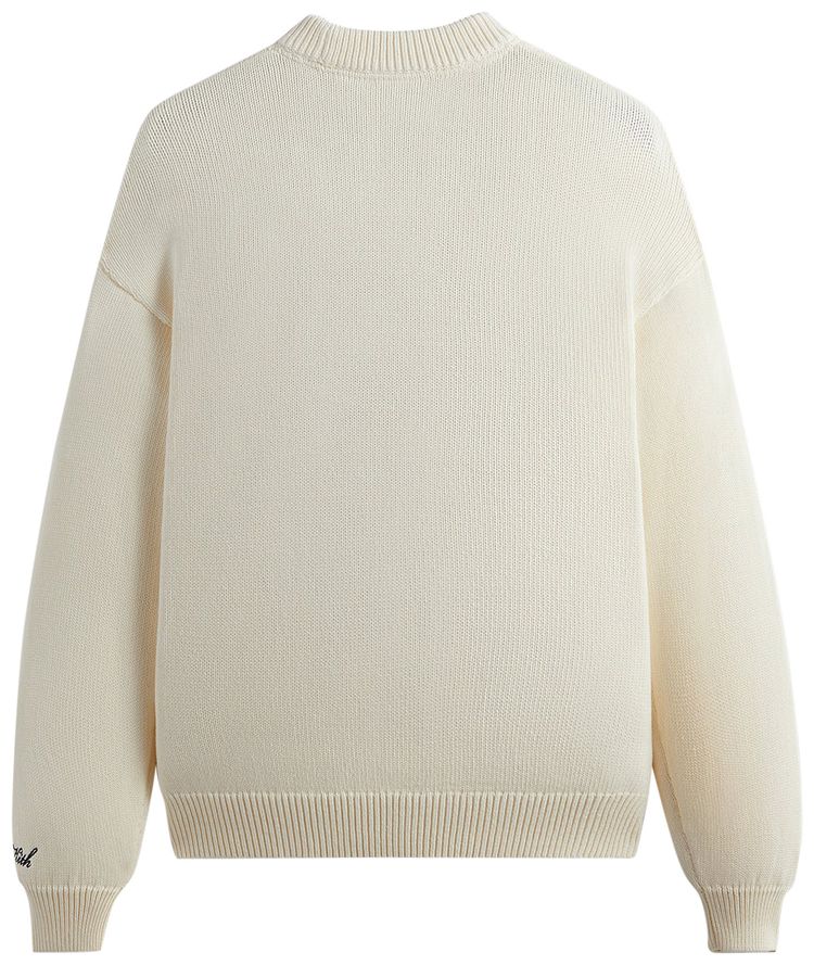 Kith For Mickey  Friends Mickey Crewneck Sweater Sandrift