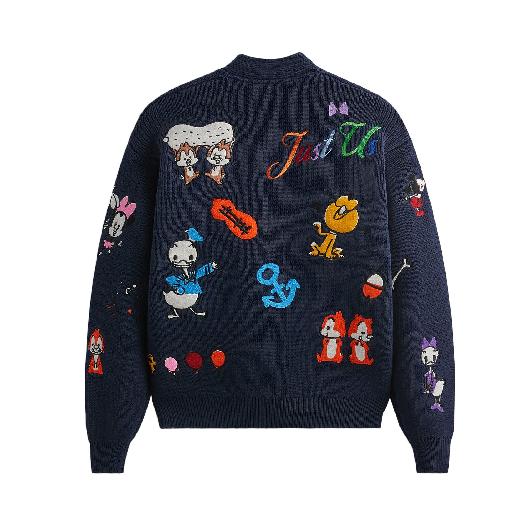 Buy Kith For Mickey & Friends Chunky Yarn Cardigan 'Nocturnal