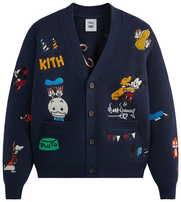 Buy Kith For Mickey & Friends Chunky Yarn Cardigan 