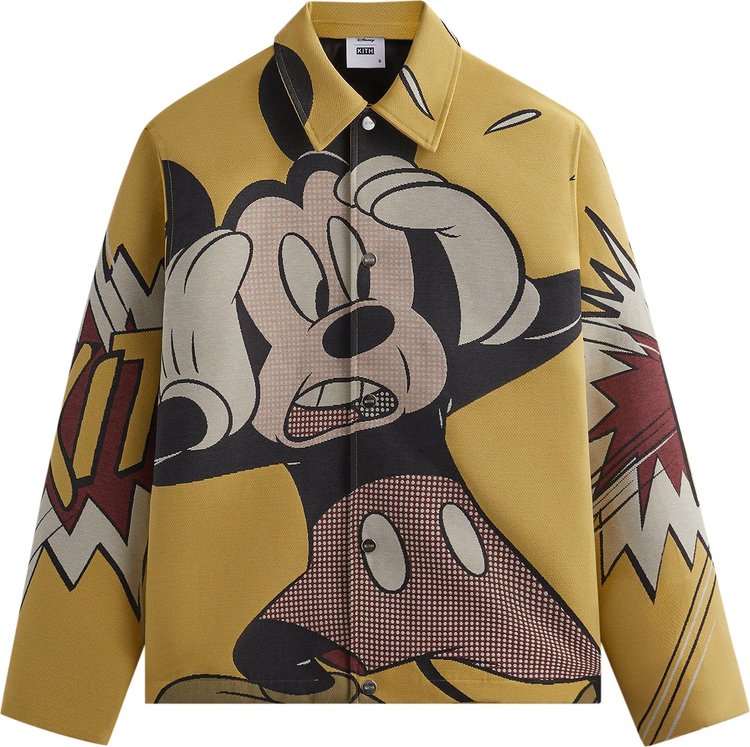 Kith For Mickey & Friends Tapestry Coaches Jacket 'Beam'