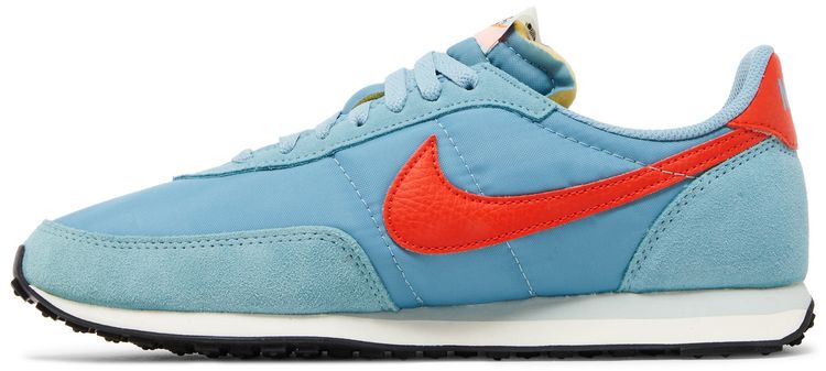 Nike Waffle Trainer 2 Worn Blue Team Orange