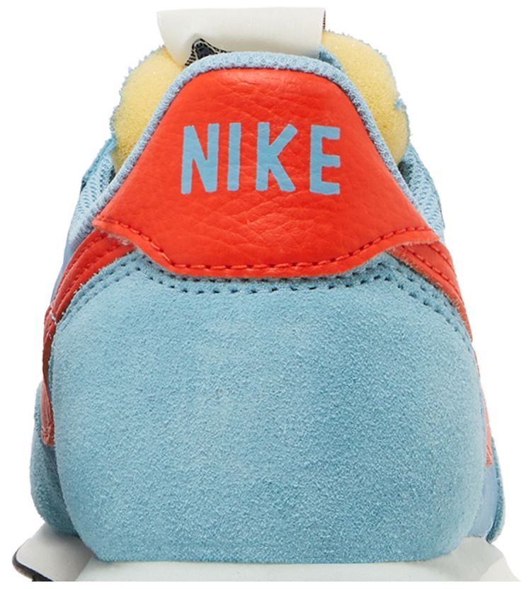 Nike Waffle Trainer 2 Worn Blue Team Orange