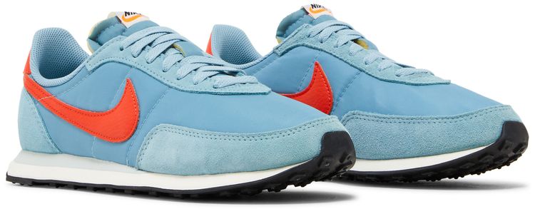 Nike Waffle Trainer 2 Worn Blue Team Orange