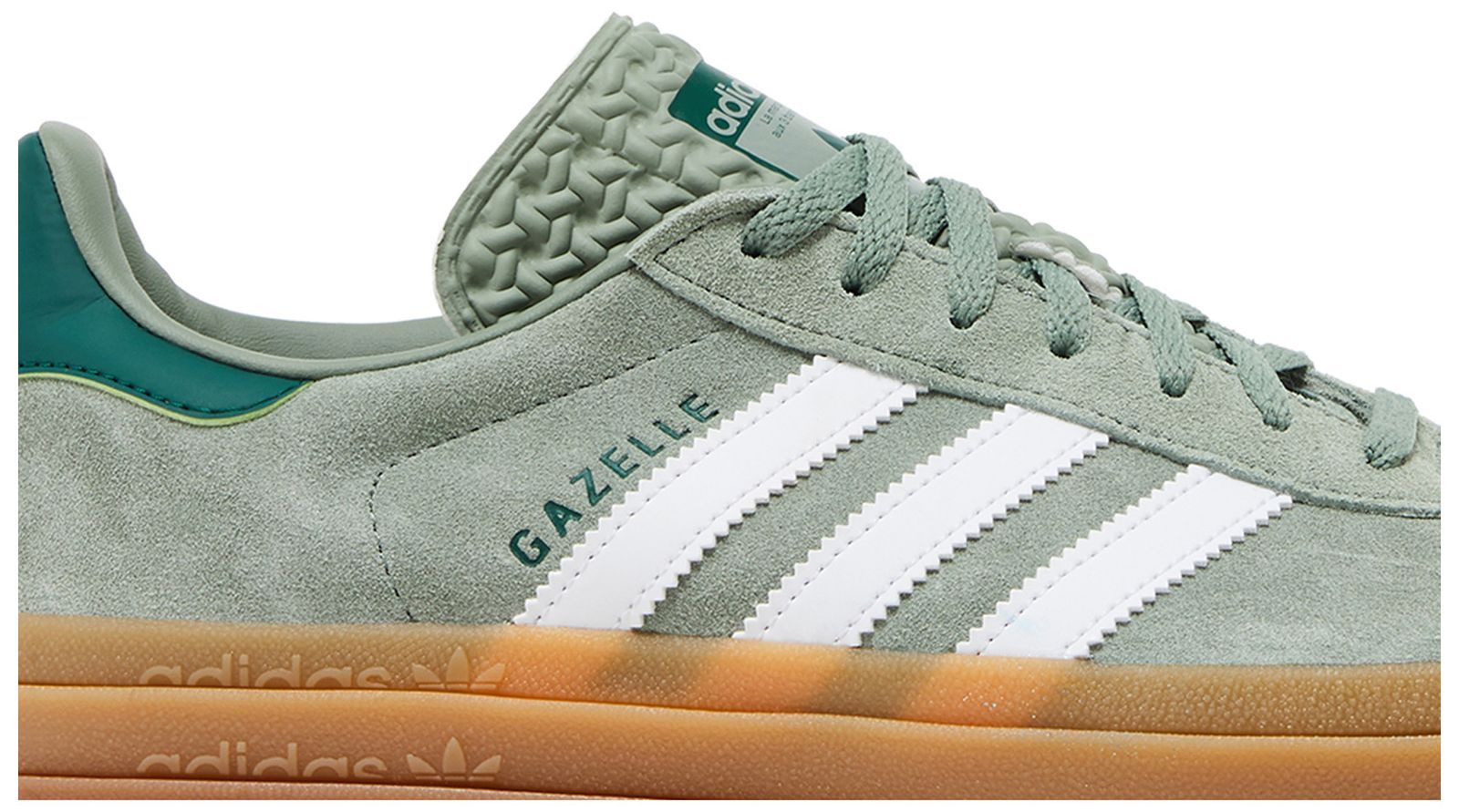 Buy adidas Women's Gazelle Bold 'Silver Green Gum' - ID6998 | GOAT