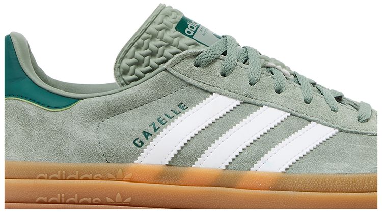Wmns Gazelle Bold Silver Green Gum
