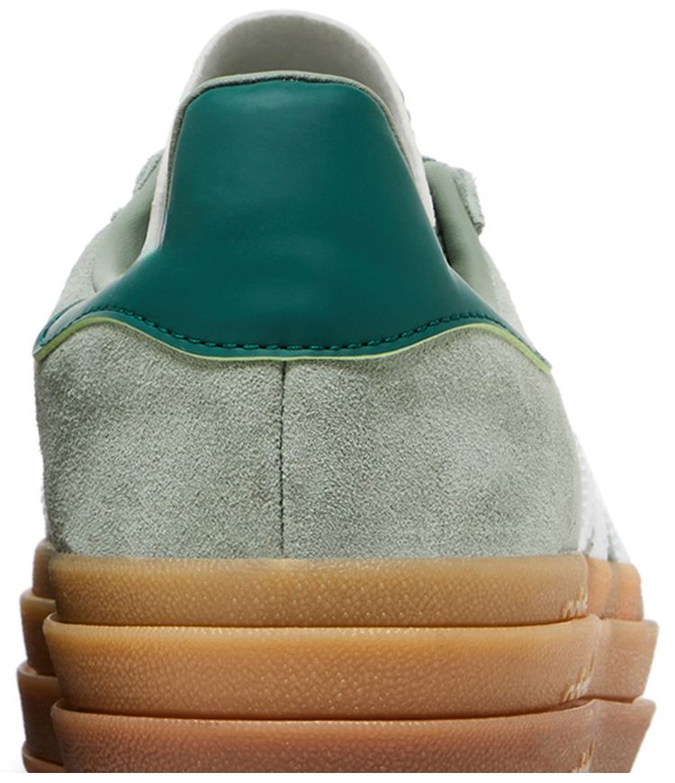 Wmns Gazelle Bold Silver Green Gum