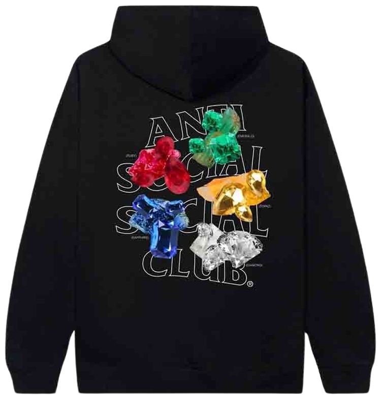 Anti Social Social Club Bussin Hoodie Black
