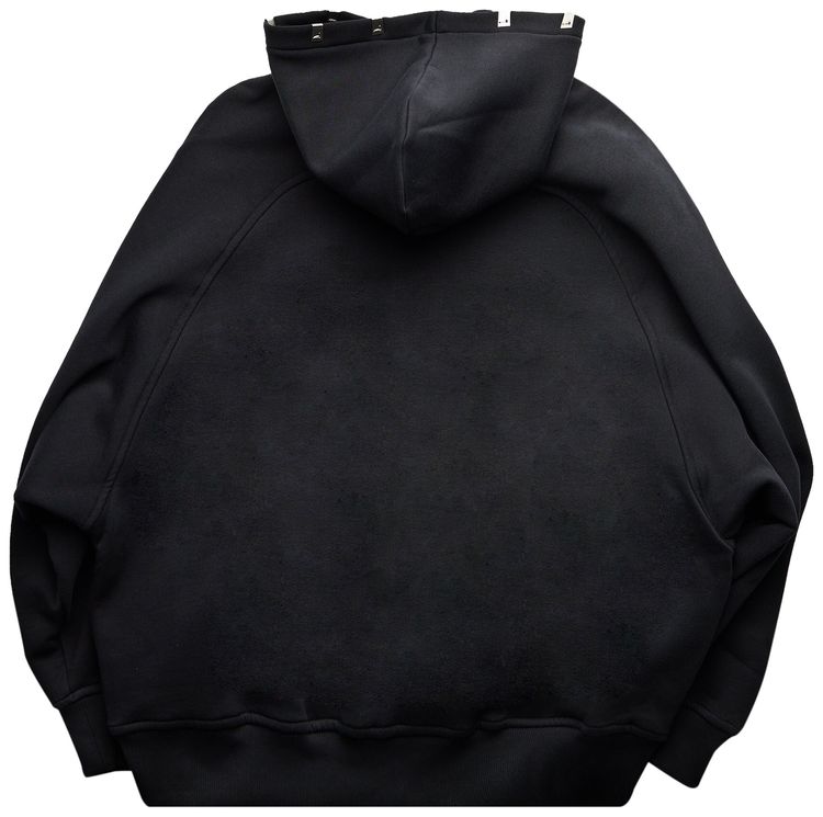 1017 ALYX 9SM Lightercap Hooded Zip Sweatshirt Black