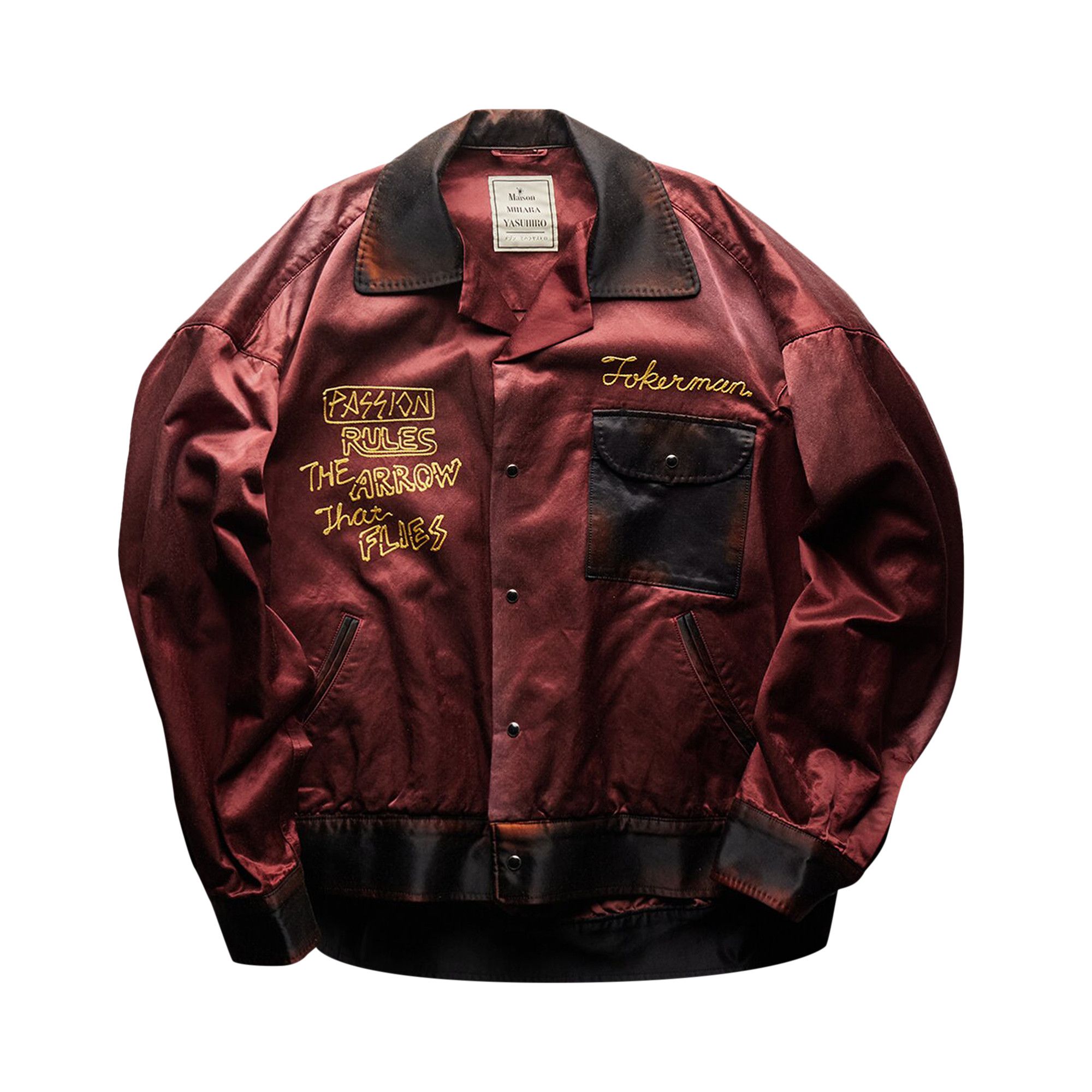 【本物新品保証】 Maison Buy Mihara 'Bordeaux Jacket Club Car Yasuhiro ジャケット・アウター