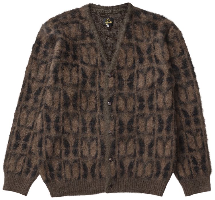 Needles Mohair Cardigan Olive