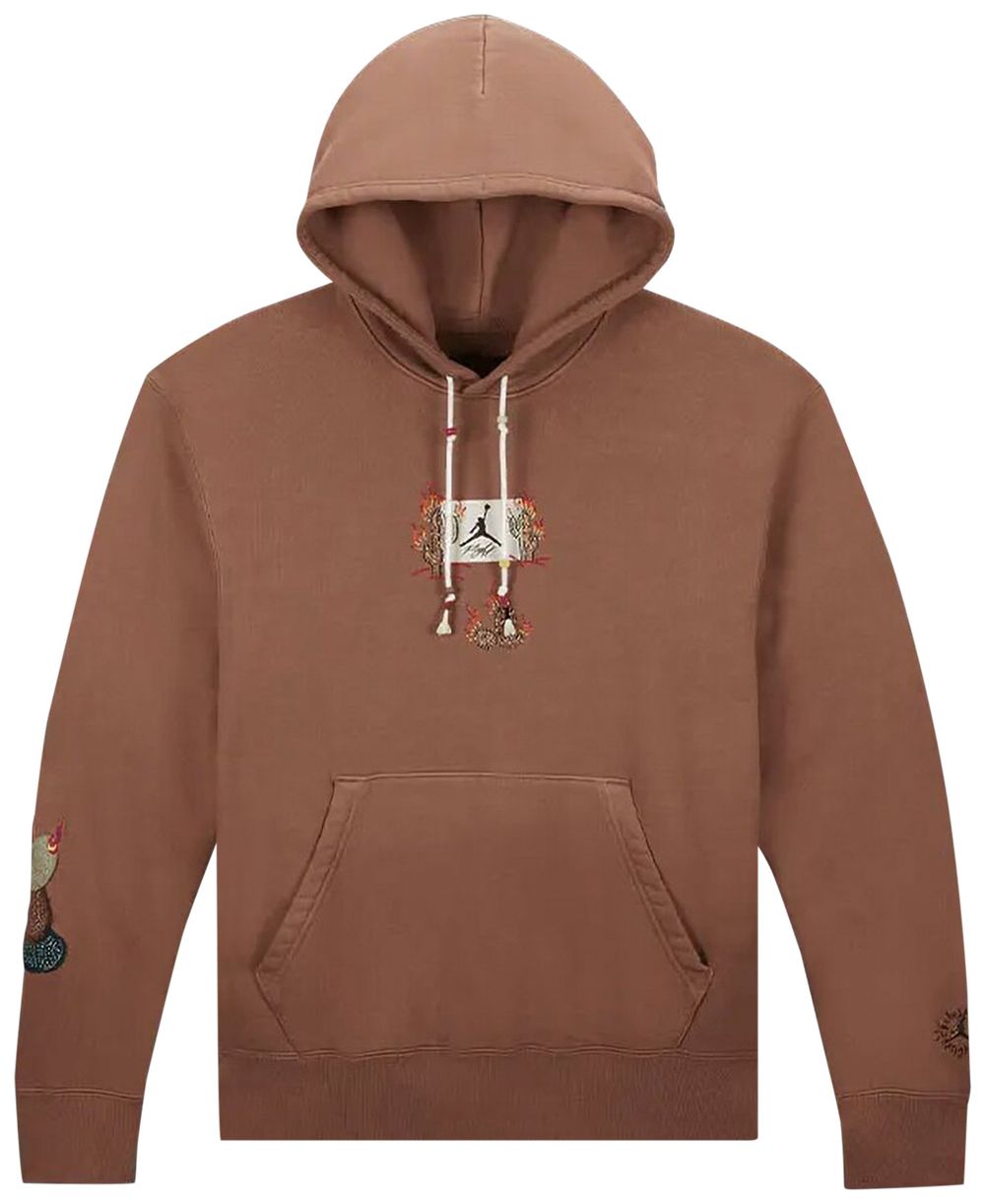 travis scott nike hoodie brown
