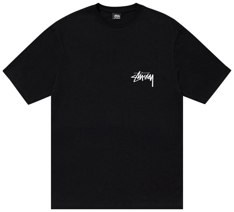 Stussy Dog Collage Tee Black