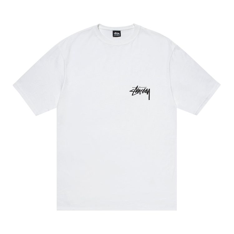 Stussy Dog Collage Tee White