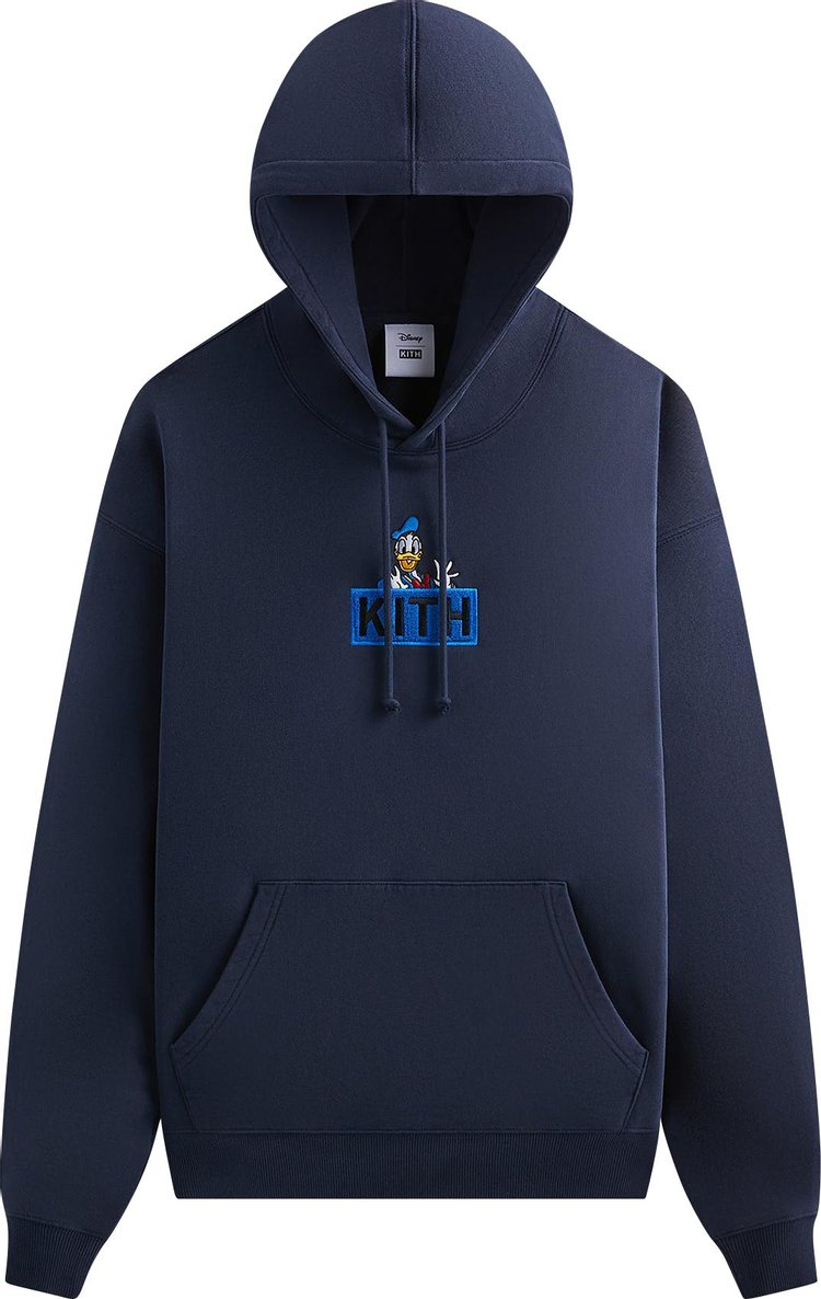 Kith For Mickey & Friends Cyber Monday Donald Duck Classic Logo Hoodie 'Nocturnal'