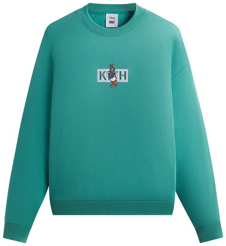 Kith For Mickey  Friends Cyber Monday Daisy Duck Classic Logo Crewneck Mykonos