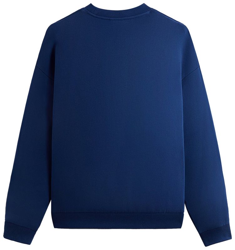 Kith For Mickey  Friends Cyber Monday Donald Duck Classic Logo Williams Crewneck Cyanotype