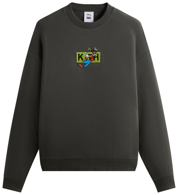 Kith For Mickey  Friends Cyber Monday Goofy Classic Logo Crewneck Machine