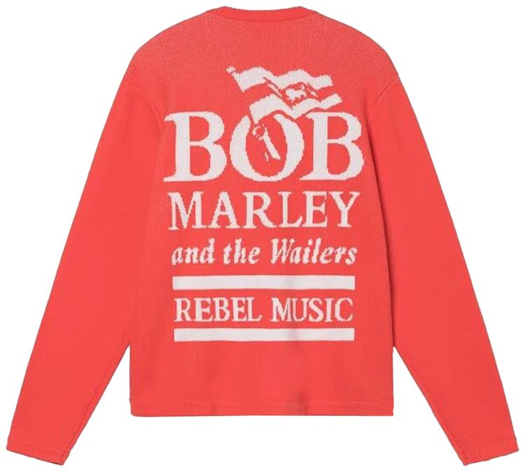 Stussy Bob Marley Sweater Red