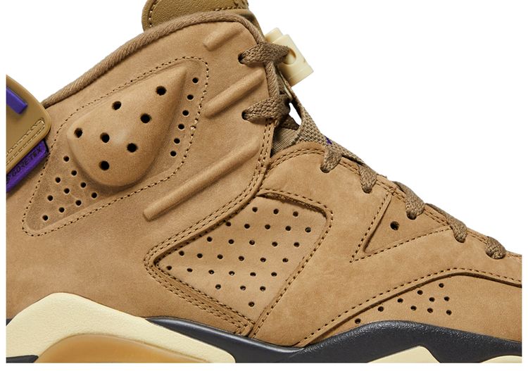Wmns Air Jordan 6 Retro GORE TEX Brown Kelp