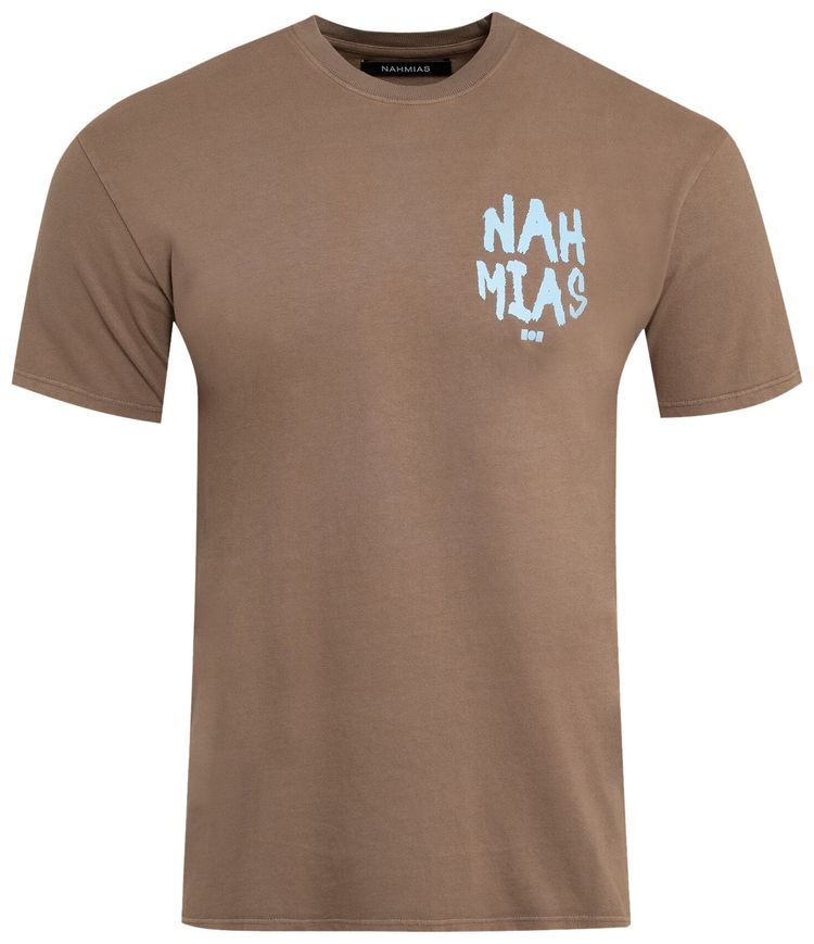 Nahmias Spray Paint T Shirt Tobacco