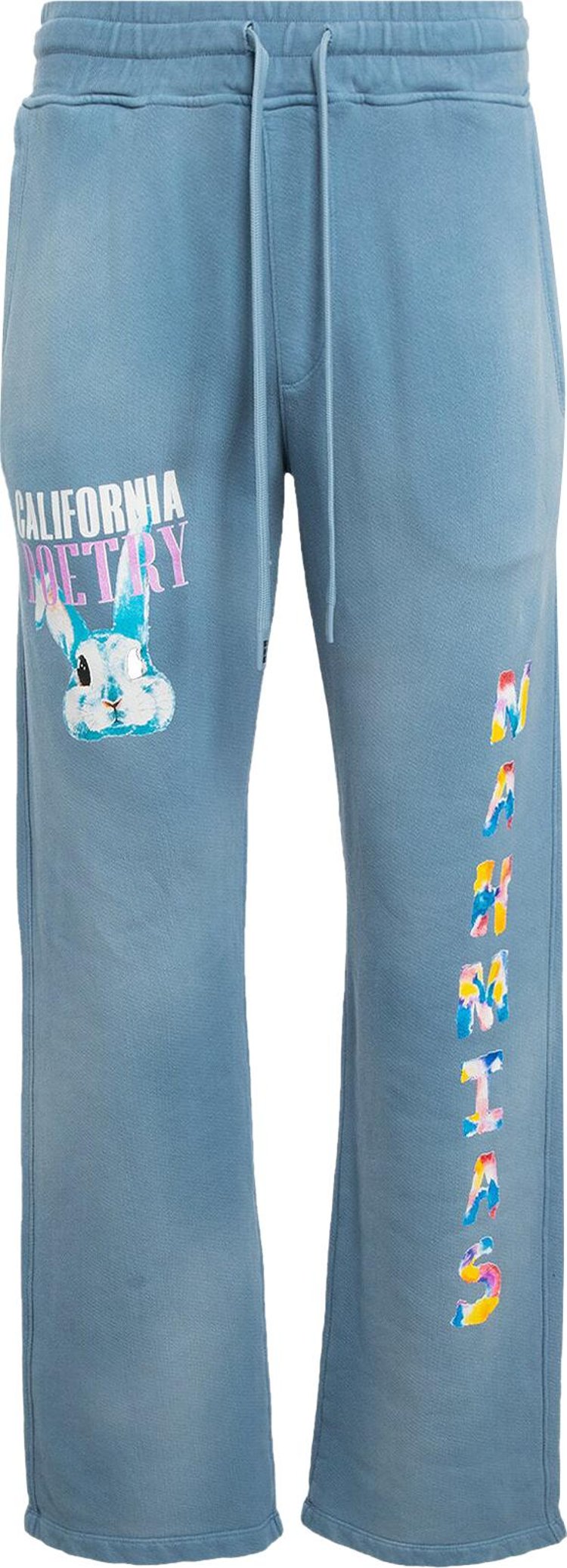 Nahmias Bunny Baggy Sweatpant Dusty Blue Sunfade