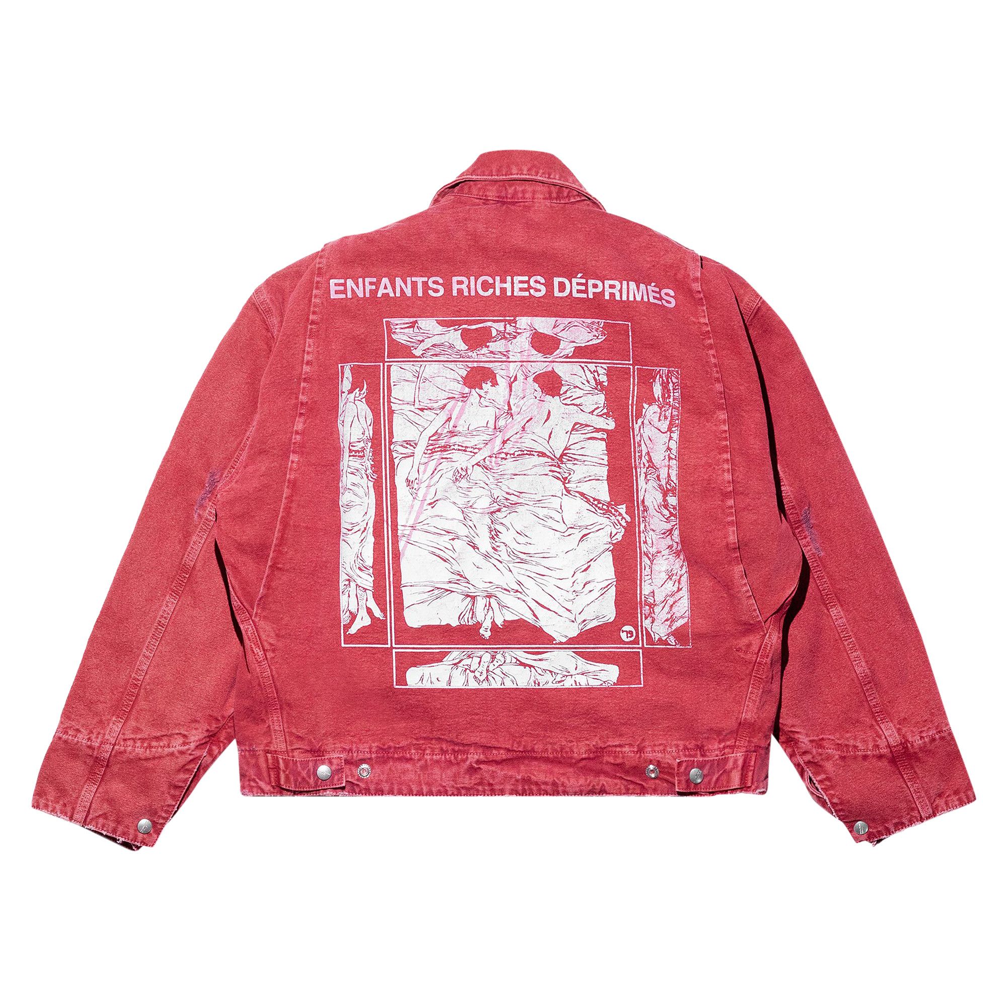 Buy Enfants Riches Déprimés Italian Romance Zip Jacket 'Red Buy Enfants Riches Déprimés Italian Romance Zip Jacket 'Red