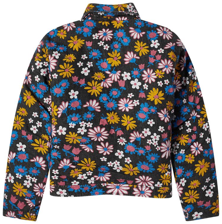 ERL Printed Padded Jacket Black Floral