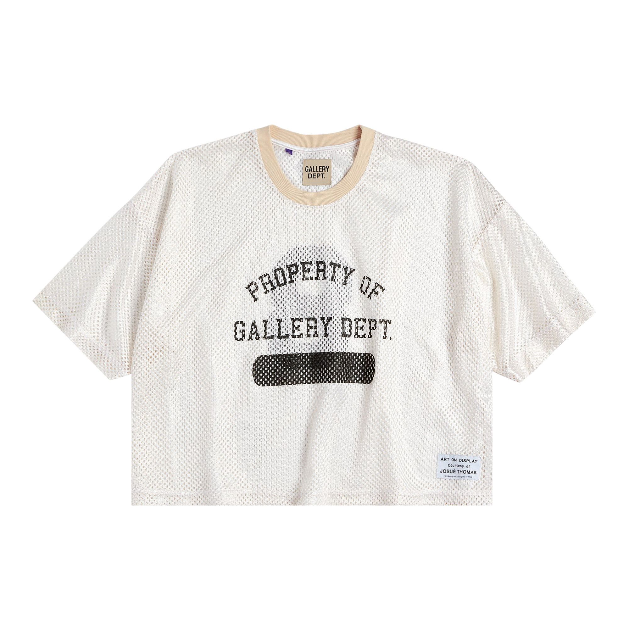 トップス GALLERY DEPT. PRACTICE JERSEY Gallery Dept Black Practice Mesh Jersey – Savonches
