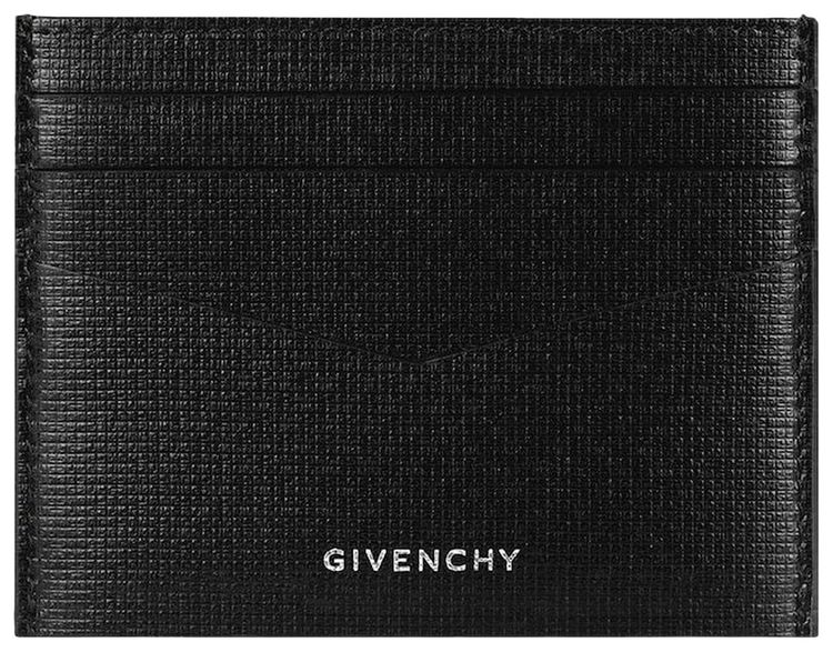 Givenchy Leather Card Holder Black