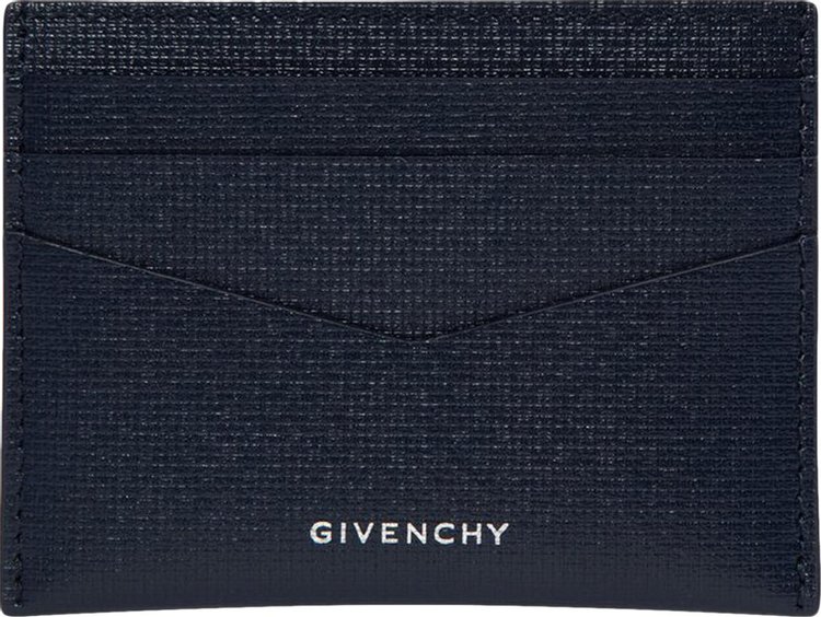 Givenchy Leather Card Holder NavyBlack