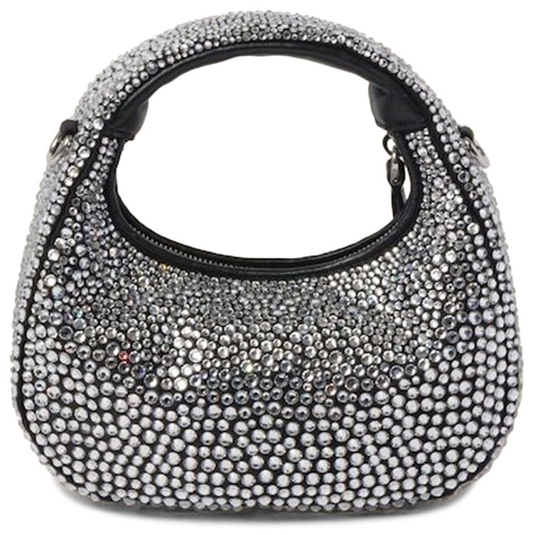 Miu Miu Wander Matelasse Nappa Leather Hobo Bag Black