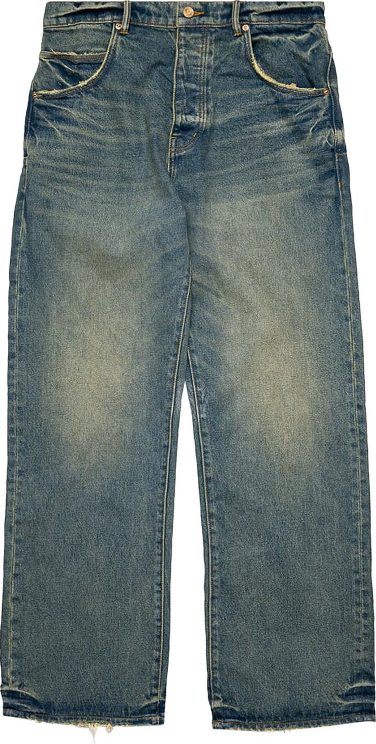 PURPLE BRAND Relaxed Vintage Dirty Jeans 'Light Indigo'