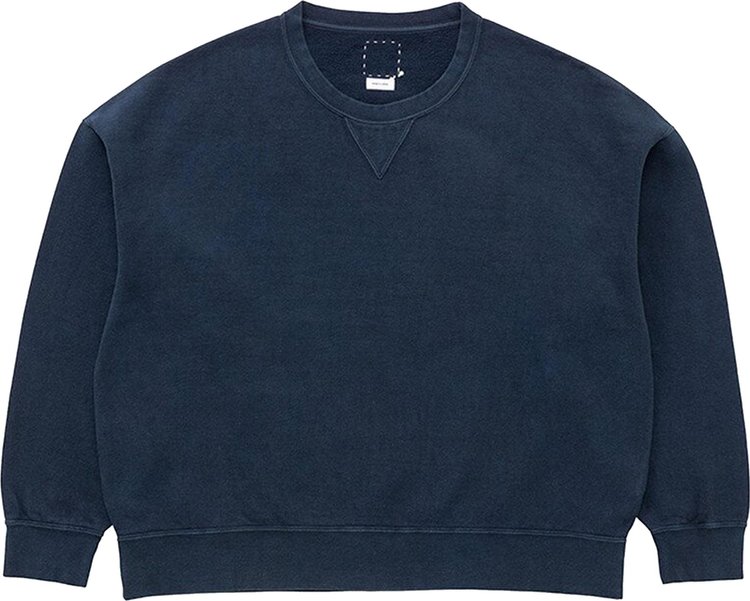 Visvim Crewneck Long-Sleeve Sweatshirt 'Dark Indigo'